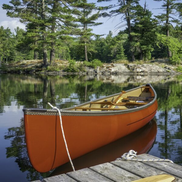 Kanu auf dem Ontariosee